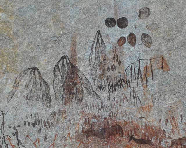 Bushman-Herbs-and-Spices-Rock-Painting-Wildmoz.com
